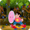 brave steven adventure skyboard surfer