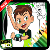 Ben 10 Coloring game