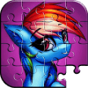 Little Pony Game Puzzle For Kids