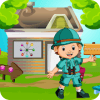 Hiker Boy Rescue Kavi Game-398