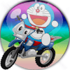 doraemon monster game bike race