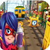 Subway ladybug Surfer Run - miraculous Adventure