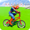 Superheroes Fast BMX Racing Challenges