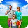 Virtual Happy Family Summer Vacations Neighbor Fun