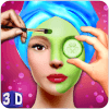 Face makeup & beauty spa salon makeover games 3D