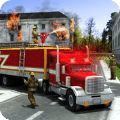 救援消防卡车