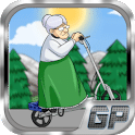 滑板车奶奶