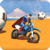 Superheroes Bike Stunt Racing: Fast Highway Racing