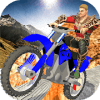 Superheroes Bike Crash Rider:Downhill Stunt Racing