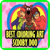 Best Coloring Art Scooby Doo