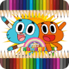 Coloring Gumball : The Amazing World of Gumball