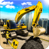 City Road Construction : Heavy Machinery Operator