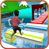 Water Stuntman Run: Water Park Obstacle Course
