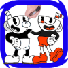 how to draw Cuphead coloring book new