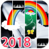 Enchanted Rainbow Piano Tiles