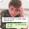 Chat with Asher Angel - Prank