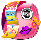 Cute PhotoBooth Stickers Pack