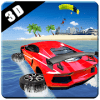 Water Surfer Car : Floating Car Driver Racing Game