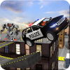 Police Robot Car Roof Stunts