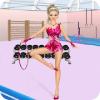 Gymnastics Girl Princess Dress Up Game For Girls