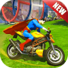 Superhero Tricky Bike: Stunt Rider Kids Games 2018