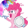 Mini Pony Coloring Book - Pixel Art lover