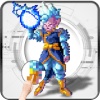 Coloring By Number DBZ Super Pixel Art