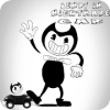 Bendy in Nightmare car