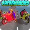 SuperHeroes Downhill Racer: Racing Game