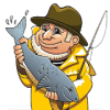 Fishing Man - Easy game