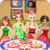 Disney Princesses Christmas Dinner