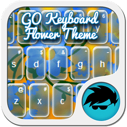 GO Keyboard Flower Theme