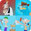 Guess characters - phineas and ferb cartoon quiz