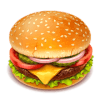 Fast Food Hamburger Shop