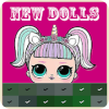 Pixel Art Surprise Dolls, LoL Color By Number