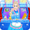 Elsas Clean Up - Dress up games for girls/kids