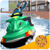 Super Jet Ski Water Racing Pizza Delivery