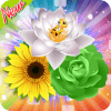 Flower Crush Match 3 - New Blossom Crush Garden