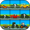 Transport memory game for kids