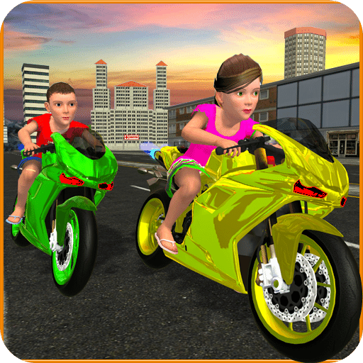 儿童摩托车赛