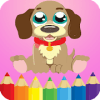 Paw puppies Dogs Coloring Book