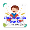 Game Animation Drum Kit For Kids OFFLINE