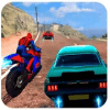 Spiderman Car Vs Bike Race Ultimate