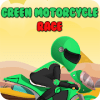 Green Motorcycle Race