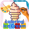 Ice Cream Coloring & Painting Games