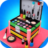 Cosmetic Box Yummy Cake Maker: Makeup Kit Decor