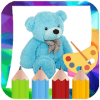 Teddy Bear Coloring and Painting Book