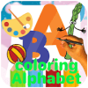 Alphabet Coloring & Painting Touch Games