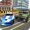 Police Vs Army Street Car Race