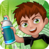 Run SuperHero Run - Alien Kids Rush Runner